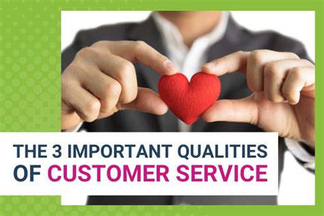 3 important qualities of customer service